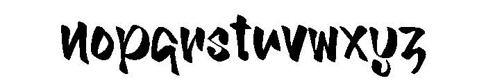 Without Mommys Font LOWERCASE