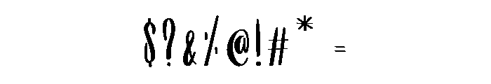 Without You Font OTHER CHARS