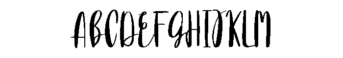 Without You Font UPPERCASE