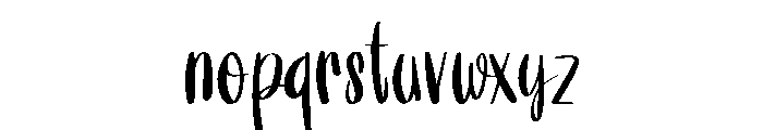 Without You Font LOWERCASE
