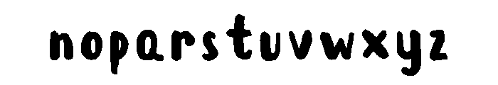 Wiyi Regular Font LOWERCASE
