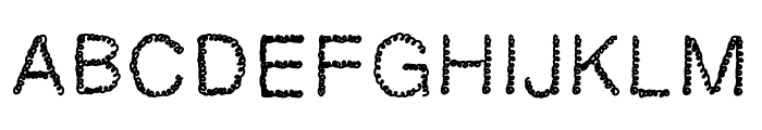 wire Font UPPERCASE