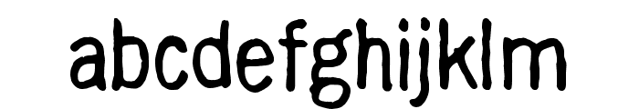 with righteous indignation, aga Font UPPERCASE