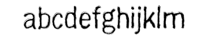 with righteous indignation Font LOWERCASE