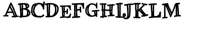 Wiccan Serif Int Bold Font UPPERCASE