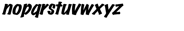 Wichita Black Italic Font LOWERCASE