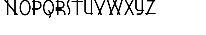 Wigwam NF Regular Font UPPERCASE