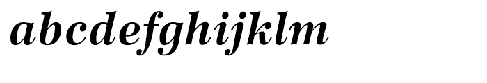 Wilke 76 Bold Italic Font LOWERCASE