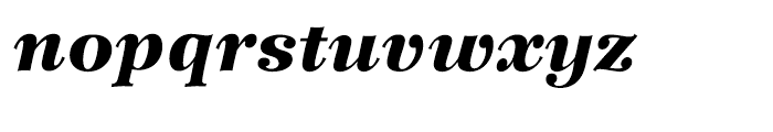 Wilke 96 Black Italic Font LOWERCASE
