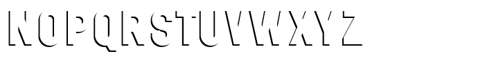 Wilma Ombra Font LOWERCASE