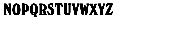 Windsor Extra Bold Condensed D Font UPPERCASE