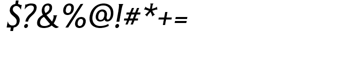 Winsel Extended Regular Italic Font OTHER CHARS