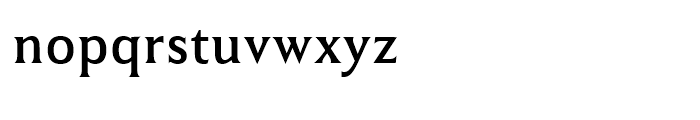 Winsel Normal Regular Font LOWERCASE
