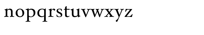 Winthorpe Regular Font LOWERCASE