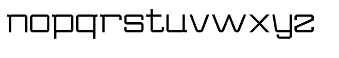 Wired Black Font LOWERCASE