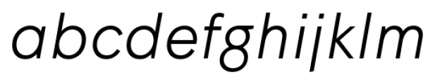 Wigrum Light Italic Font LOWERCASE