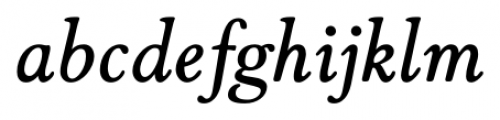 Winthorpe SemiBold Italic Font LOWERCASE