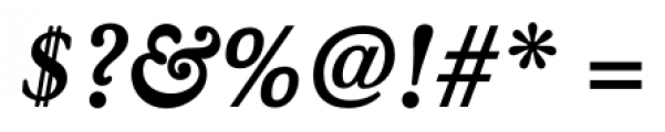 Winthorpe SmallCaps Bold Italic Font OTHER CHARS