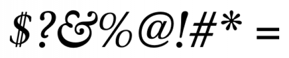 Winthorpe SmallCaps Italic Font OTHER CHARS