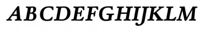 Winthorpe SmallCaps SemiBold Italic Font LOWERCASE