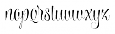 Wishes Script Pro Display Font LOWERCASE