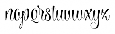 Wishes Script Pro Text Bold Font LOWERCASE