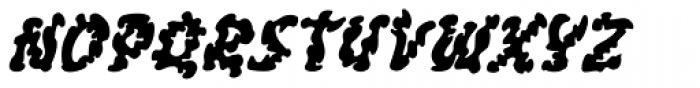 WILD1 Ruts Bold Italic Font UPPERCASE