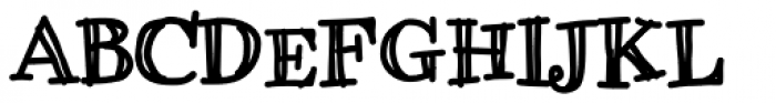 Wiccan Serif Bold Font UPPERCASE