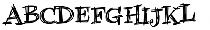 Wiccan Serif Font LOWERCASE