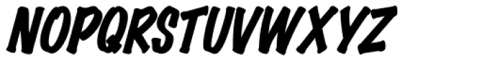 Wichita Bold Italic Font UPPERCASE