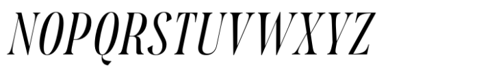 Wichittra Italic Font UPPERCASE