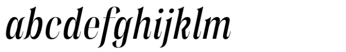 Wichittra Medium Italic Font LOWERCASE