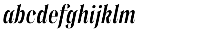 Wichittra Semi Bold Italic Font LOWERCASE