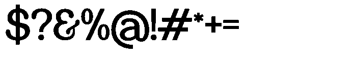 Wickborne Font OTHER CHARS