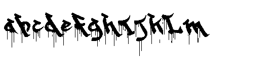 Wicked Paint Regular FONT