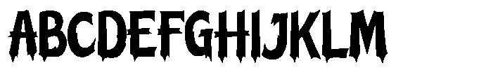 Wicked Veins Font UPPERCASE