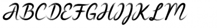 Widia Hand Brush Italic Font UPPERCASE
