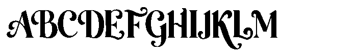 Widlething Font UPPERCASE
