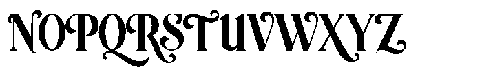 Widlething Font UPPERCASE
