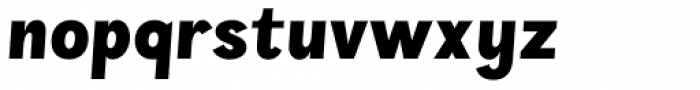 Wien Pro Oblique Bold Font LOWERCASE