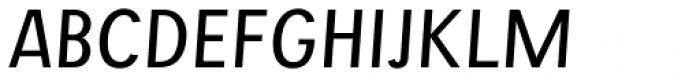 Wien Pro Oblique Light Font UPPERCASE