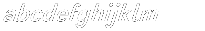 Wien Pro Outl Medium Superobl Font LOWERCASE