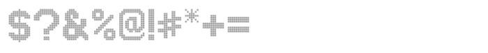 Wienerlinien Pro Hatch Font OTHER CHARS