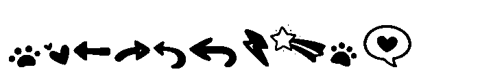 Wigly Love Doodles Font OTHER CHARS