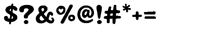 Wigly Love Regular Font OTHER CHARS