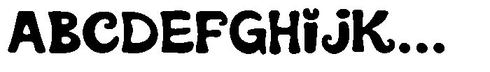 Wigly Love Regular Font UPPERCASE