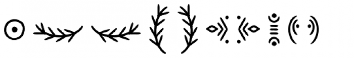 Wigwams Symbols Font OTHER CHARS