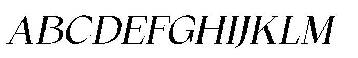 Wikolia Italic Font UPPERCASE