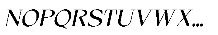 Wikolia Italic Font UPPERCASE