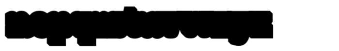 Wild Bounty Shadow Font LOWERCASE
